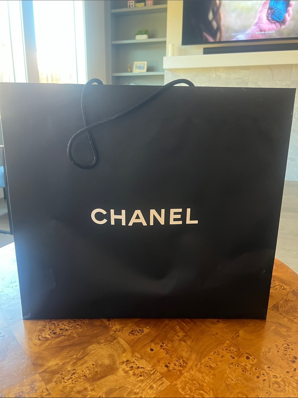 Chanel large shopping bag